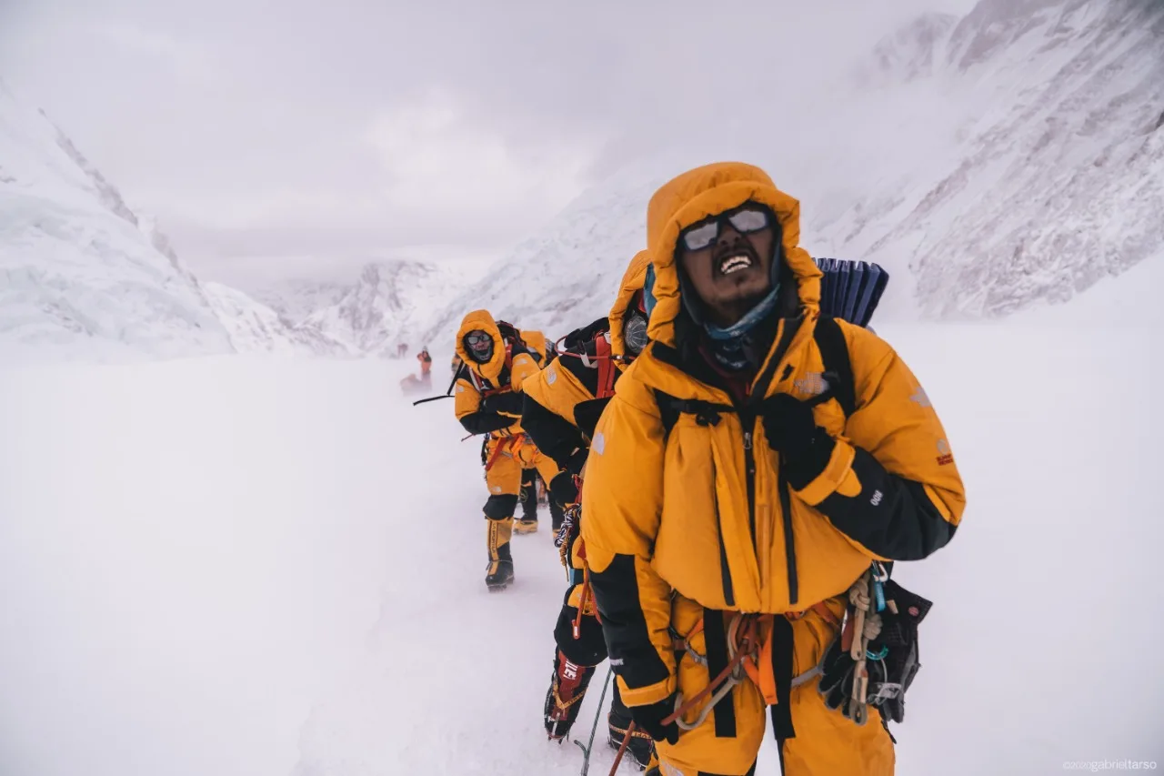 Filming at altitude